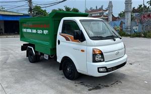 Xe ô tô chở rác thùng rời Hyundai - 05 khối